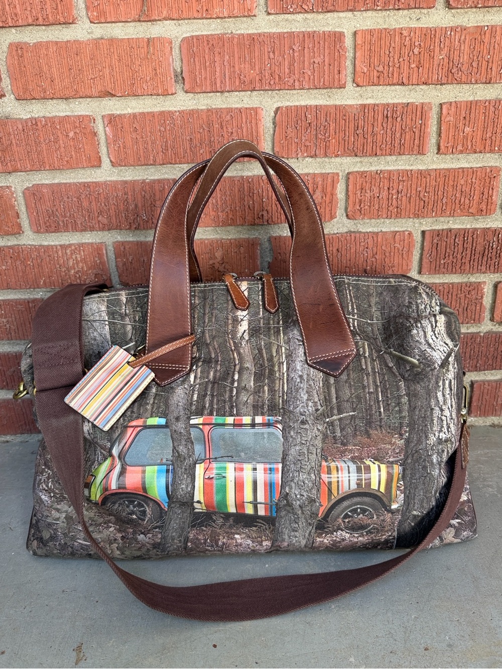 Paul Smith Forest Mini Cooper Weekender Bag - Picture 10 of 10